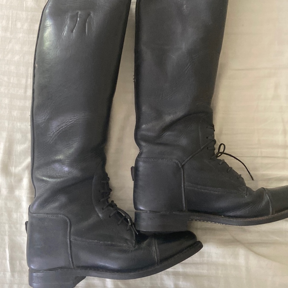 EUC Dehner black  field boots